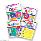 The Write & Clean Reusable Tracing Workbook - Set Of 4 Book Innovative And Practical Learning Resource ,