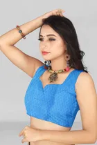 Georgette Printed Saree for Women 