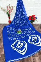 Cotton Printed Saree for Women 