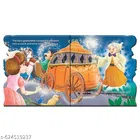 Fairy Tale Board Books for Kids – Cinderella, The Pied Piper & Tom Thumb | Interactive Shaped Story Books for Toddlers & Preschoolers 