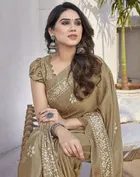 Chiffon Printed Saree for Women 