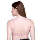 Cotton Blend Solid Padded Bra for Women 