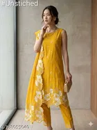 Embroidered Floral Patiala for Women 