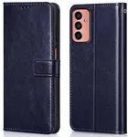 SAMSUNG M13 -SM-M135F 4G Artificial Leather Mobile Flip Cover 
