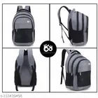 Nylon Backpack for Men & Women, Grey