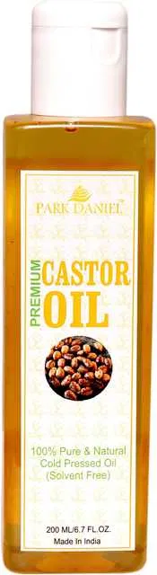 Park Daniel Premium Cold Pressed Hexane Free Castor Oil (200 ml) (SE-174)