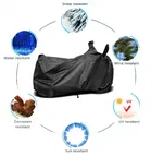 Polyester Water Resistance Cover for Honda Activa 6G with Tyre Light 