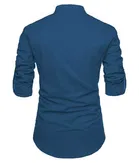 Trendy Cotton Full Sleeves Short Kurta For Men 