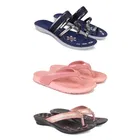 Combo of Flats with Slippers for Women 