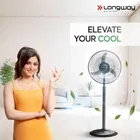 Longway Bolt P1 400 mm 3 Blade Pedestal Fan  