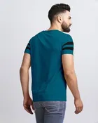 Round Neck Colorblocked T-Shirt for Men 