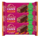 Sunfeast Caker Choco Trinity Cake 3X23 g (Set of 3)