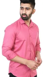 Cotton Blend Solid Shirts for Men, Multicolor 