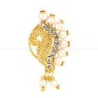 Gold Plated Designer Nosepin for Women 