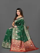Silk Embellished Saree for Women 