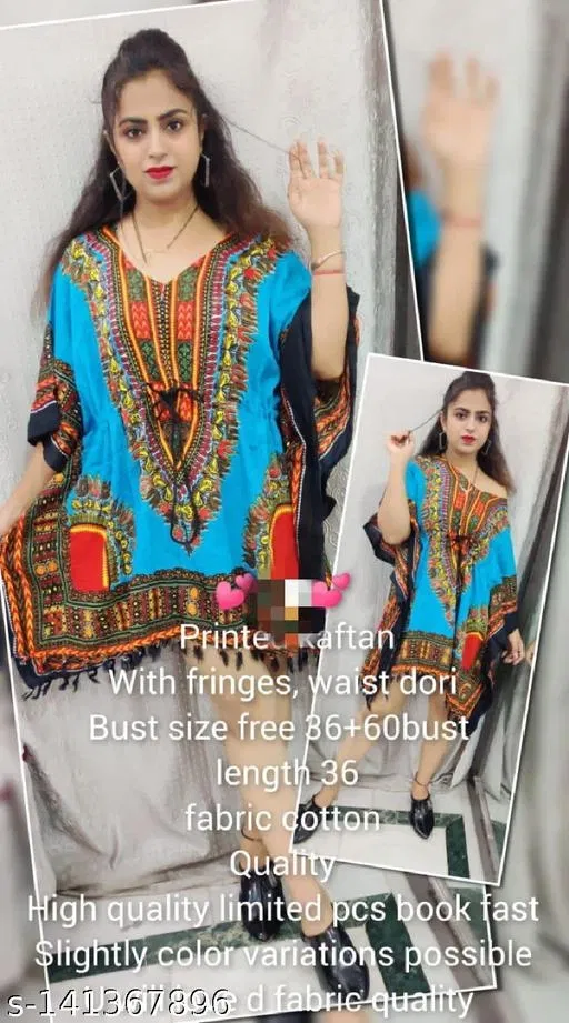 Dress for Women (Multicolor, XXL)