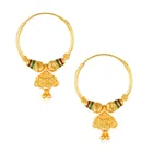 Oxidised Gold Plated Earrings for Women & Girls 