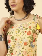 Tie Up Georgette Kurti for Women 