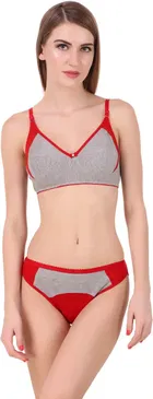 Cotton Blend Lingerie Set for Women 