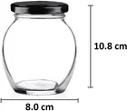 Afast Glass Kitchen Storage Container / Jar - 400 ml  