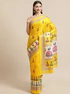 New Fancy Khadi Festive Sarees 
