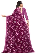 Georgette Printed Saree for Women 