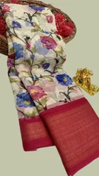 Cotton Printed Saree for Women 