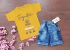 Cotton Printed Top & Bottom Set for Kids 