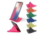 Three-Sided Pyramid Shape Desktop Mobile Stand 
