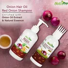 NutriPro Red Onion shampoo and Oil (Pack of 2)