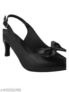 Shoetopia Solid Block Heels for Kids 