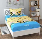 Microfiber Single Bedsheet with Single Pillow Cover 