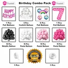 Rainbow Theme 7th Happy Birthday Decoration,Multicolour,Set Of 1