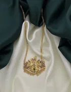 Zircon Gold-plated Copper Jewellery Set for Women 