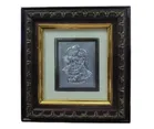Wooden Laxmi Ganesha Ji Wall Frame 