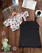 Cotton Blend Dress for Girls 