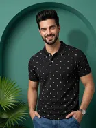 Printed Polo T-shirt for Men 