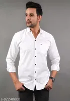 Cotton Blend Full Sleeves Shirt for Men 