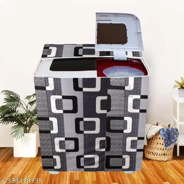 Fabric Washing Machine Cover (Multicolor)