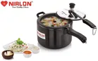 Nirlon Hard Anodised Aluminium Inner Lid Pressure Cooker 