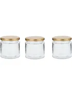 Glass Airtight Kitchen Storage Jars with Lid 