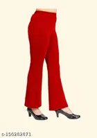 Cotton Blend Trouser for Women 