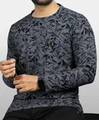 Round Neck Printed T-Shirt for Men 