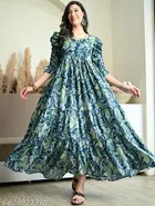 Viscose Rayon Kurti for Women, Green 
