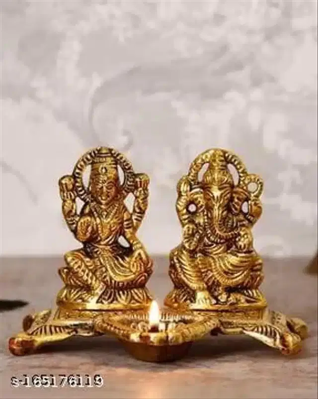 Laxmi Ganeshji Diya (Brass)
