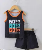 Hosiery Printed Clothing Set for Kids 