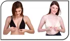 Cotton Solid Front Open Non-Padded Bra for Women (Black & Beige, 30) (Pack of 2)