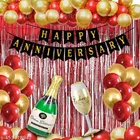 36' Pcs Balloons Decoration Kit, Multicolour, Set of 1
