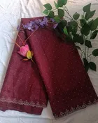 Georgette Embellished Saree for Women 