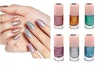 Nail Paint Shine/Metallic Finish Multipack Form Festive Edition (Pack Of 6), (7 ml Each)